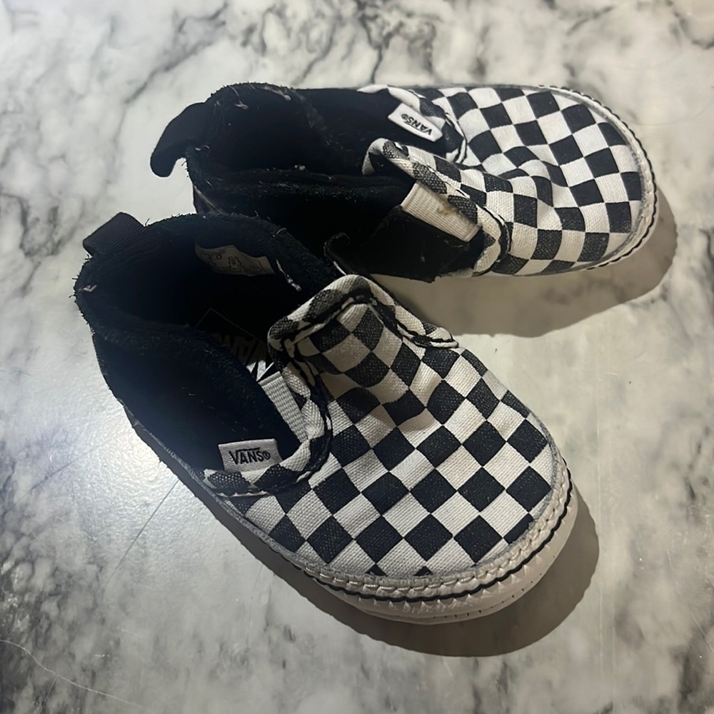 Infant Checkered Vans